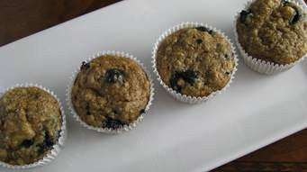 Blueberry Pumpkin Bliss Protein Muffin