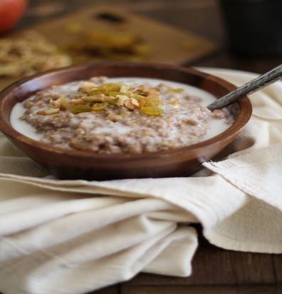 Organic Maple Steele Cuts Oats With Vanilla Whey